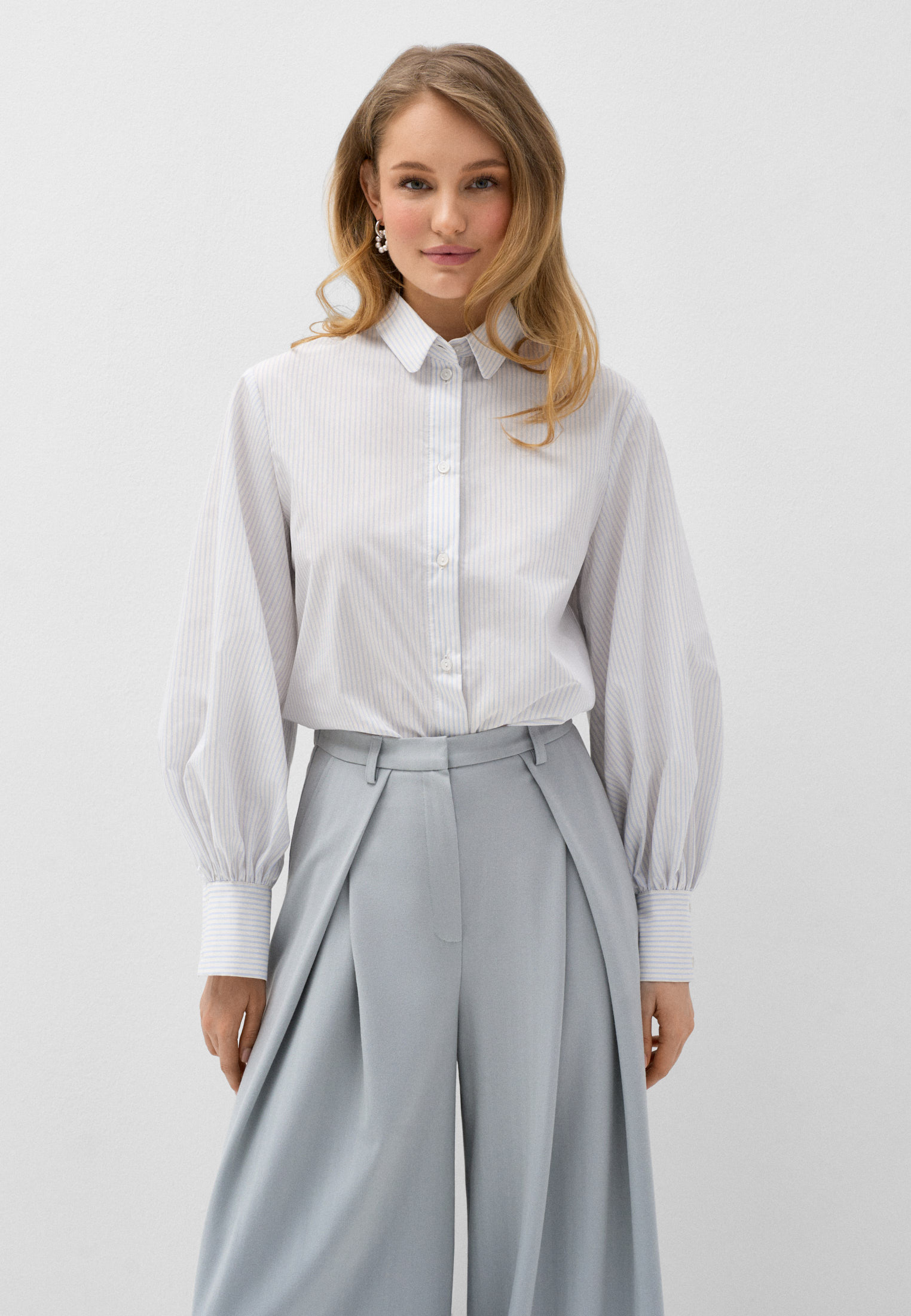 Рубашка в полоску