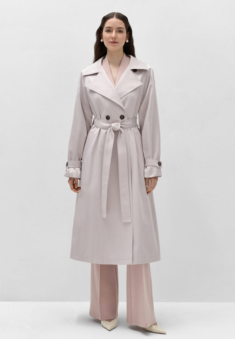 Тренч с пелериной