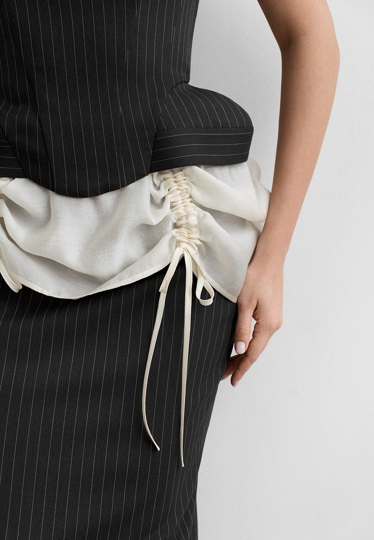 Баска из органзы