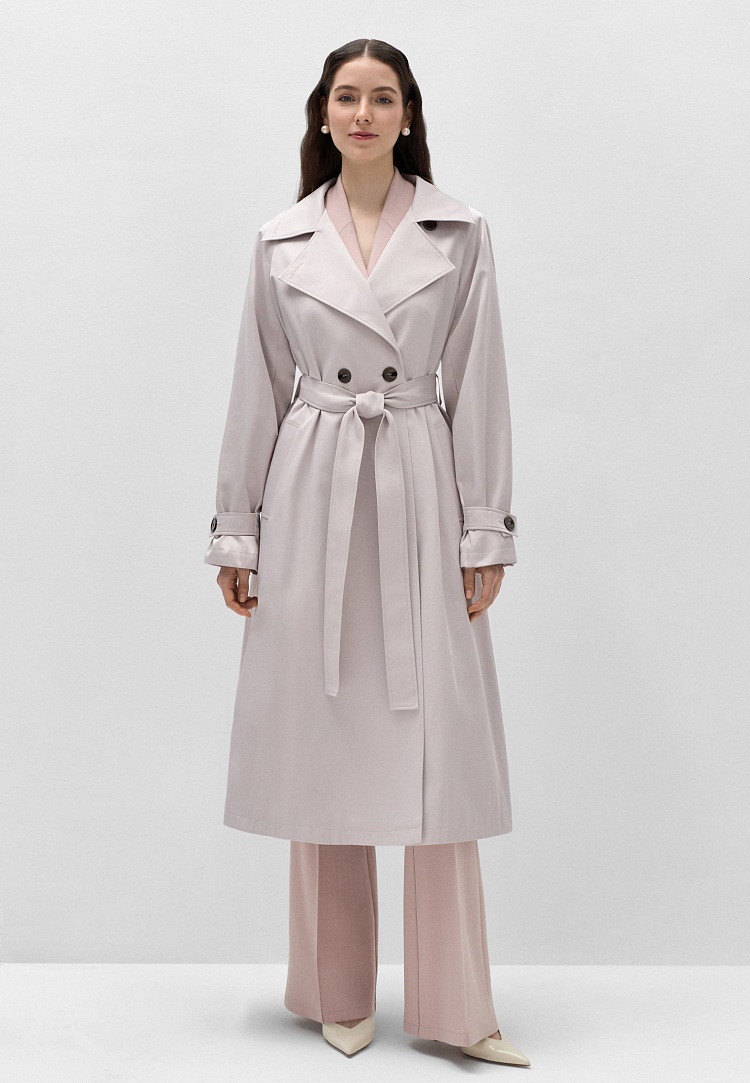 Тренч с пелериной